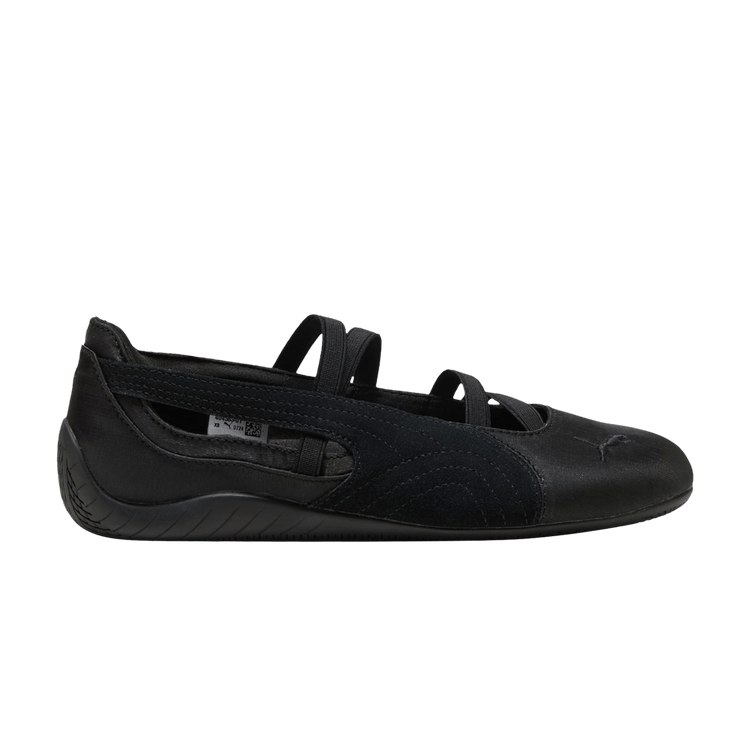 Wmns Speedcat Ballet Satin 'Black Cool Dark Grey'