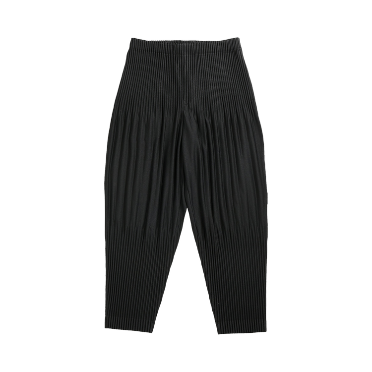 Buy Homme Plissé Issey Miyake Basics Pant 'Black' - HP57JF551 15