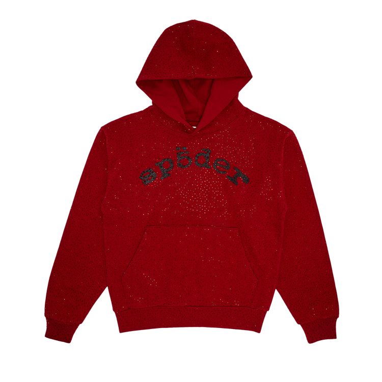 Buy Sp5der VVS Hoodie 'Red' - SS22FW24BUR | GOAT