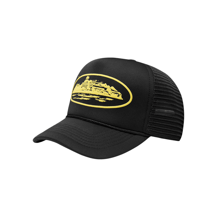 Corteiz Alcatraz Cap 黒×ピンク 海外限定