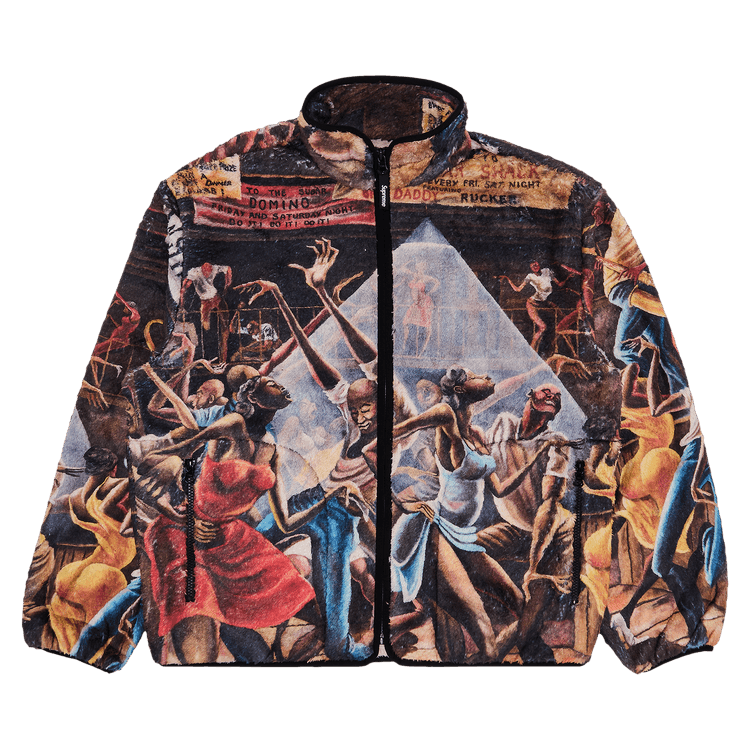 Buy Supreme x Ernie Barnes Fleece Jacket 'Multicolor' - SS25J89