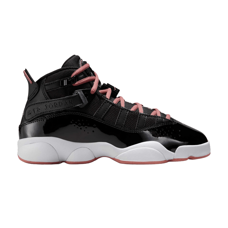 Buy Air Jordan 6 Rings GS 'Black Rust Pink' - 323419 068 | GOAT