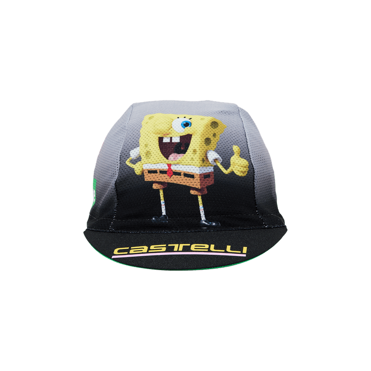 Supreme SpongeBob SquarePants Castelli Cycling Cap Black