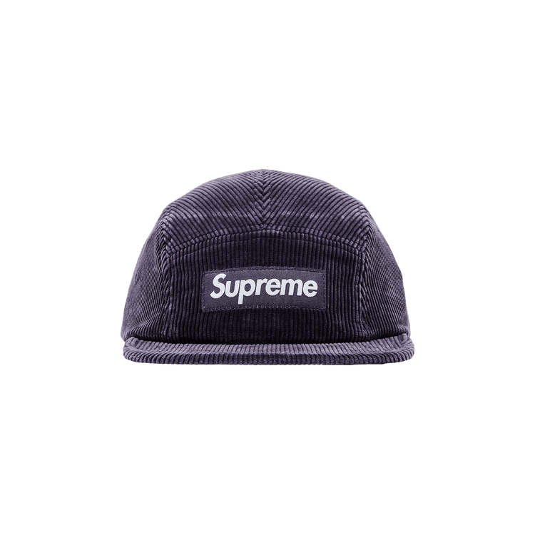 Buy Supreme Corduroy Camp Cap 'Navy' - SS25H82 NAVY | GOAT