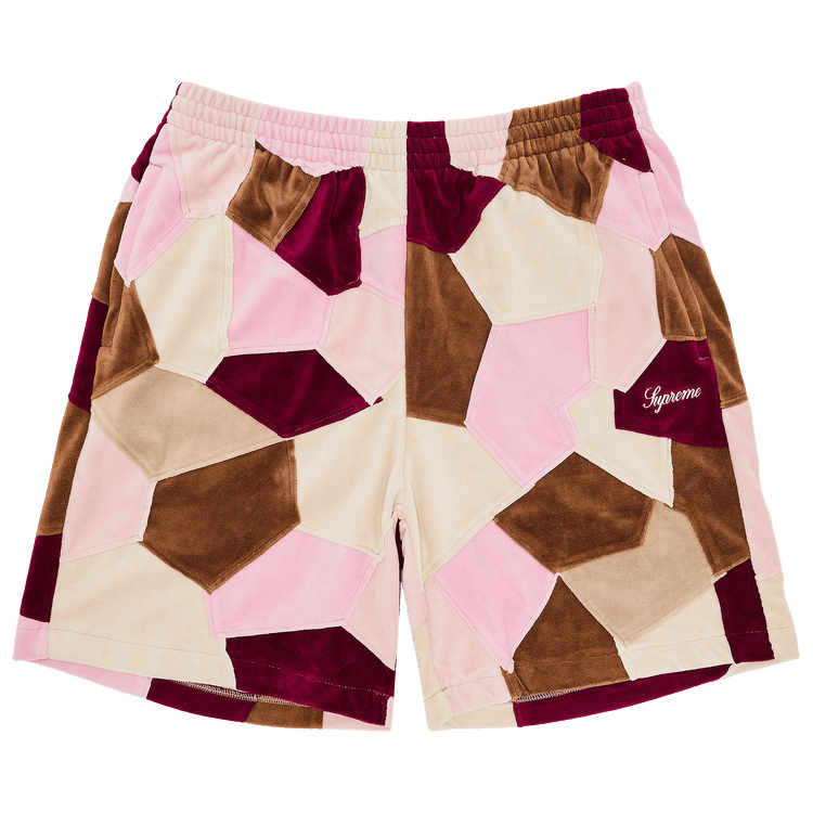 Supreme Geo Velour Short (SS23) - $110