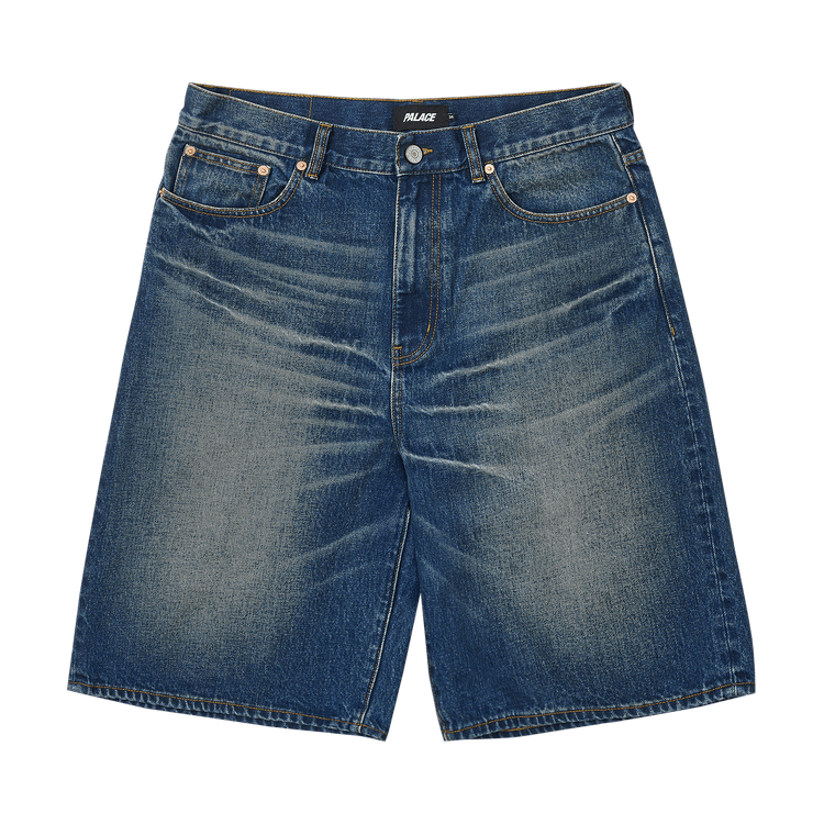 Buy Palace Denim Short 'Indigo Sand Wash' - P28ST004 | GOAT