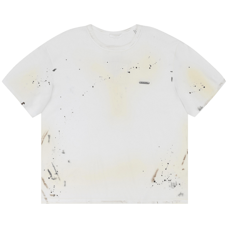 Buy Helmut Lang Painted Tee 'White' - O05HM596 100 WHIT | GOAT