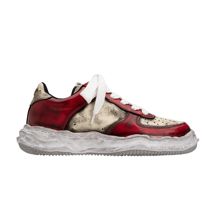 Buy Maison Mihara Yasuhiro Wayne OG Sole Brushed Patent Low