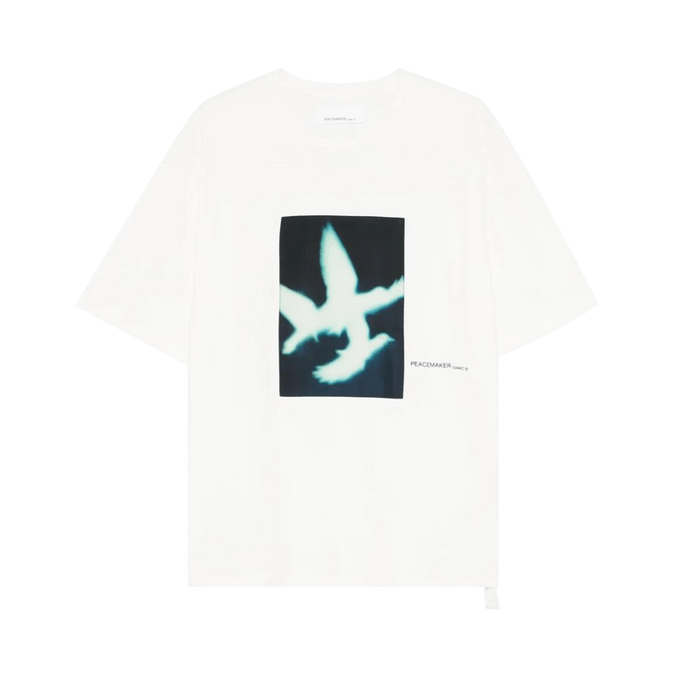 Tシャツ・カットソー PEACEMAKER OAMC TSHIRT (PCM1OT02FJE002002) White Dark Flower T-shirt Oamc peacemaker - men - OAMC
