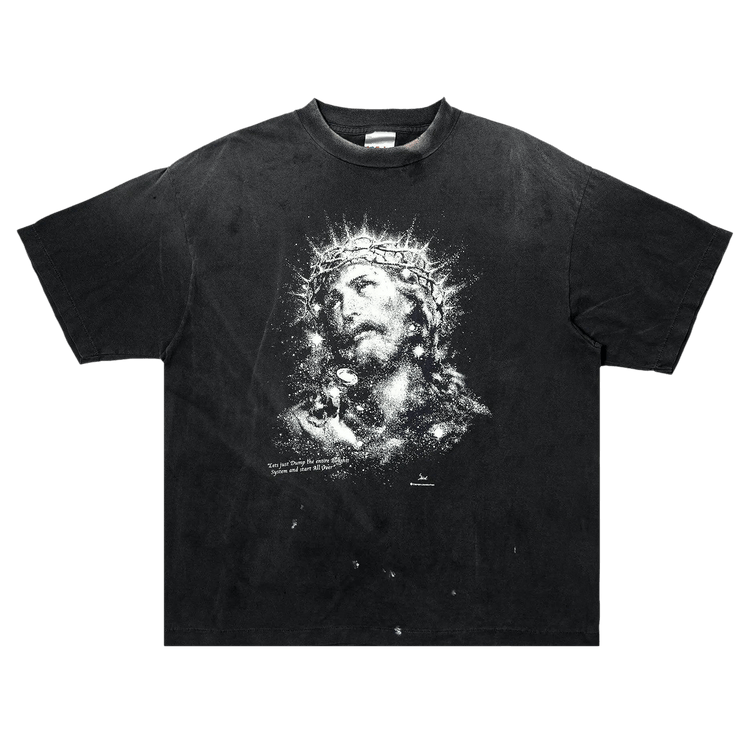 Buy SAINT Mxxxxxx Saint Yourself Short-Sleeve Tee 'Black' - SM HR8