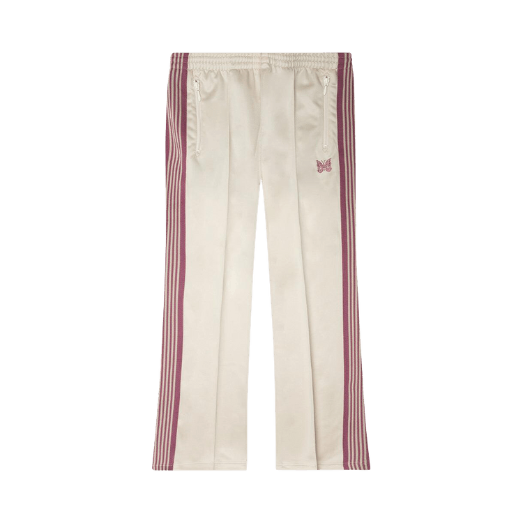 Needles track pants bootscut icewhite XS Buy Needles Poly Smooth
