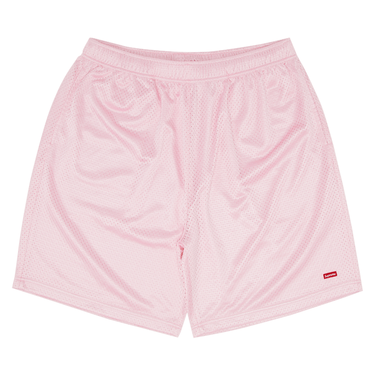 Buy Supreme Small Box Baggy Mesh Short 'Pink' - SS25SH18 PINK