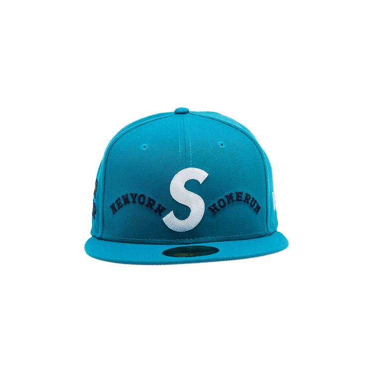 Buy Supreme x Homerun S Logo New Era 'Teal' - SS25H119 TEAL
