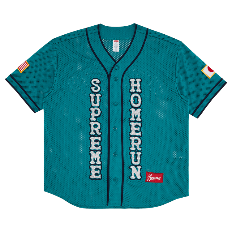 Supreme®/run Baseball Jersey Teal S 1615775_00.png.png