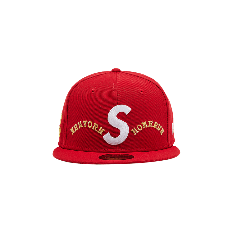 Buy Supreme x Homerun S Logo New Era 'Red' - SS25H119 RED | GOAT