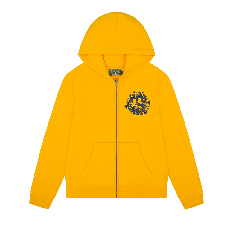 Buy Denim Tears Denim University Zip Hoodie 'Yellow
