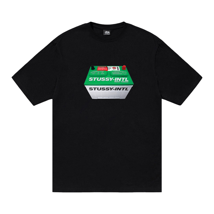 Buy Stussy Battery Tee 'Black' - 1905137 BLAC | GOAT