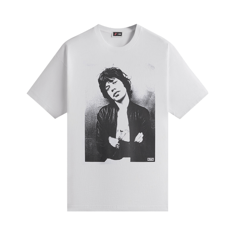 Buy Kith For The Rolling Stones Mick Photo Vintage Tee 'White