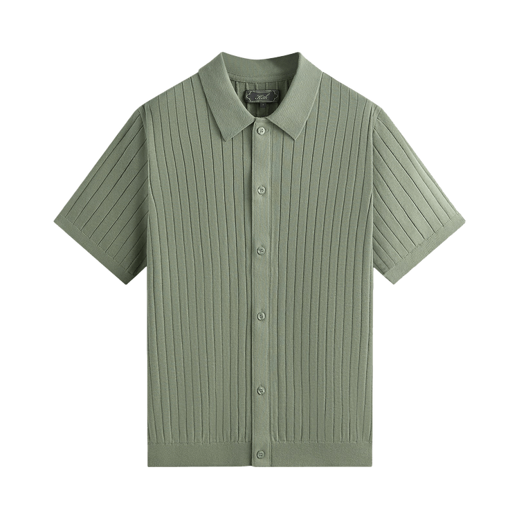 Buy Kith Rhys Knit Stripe Buttondown 'Pavilion' - KHM033445 361