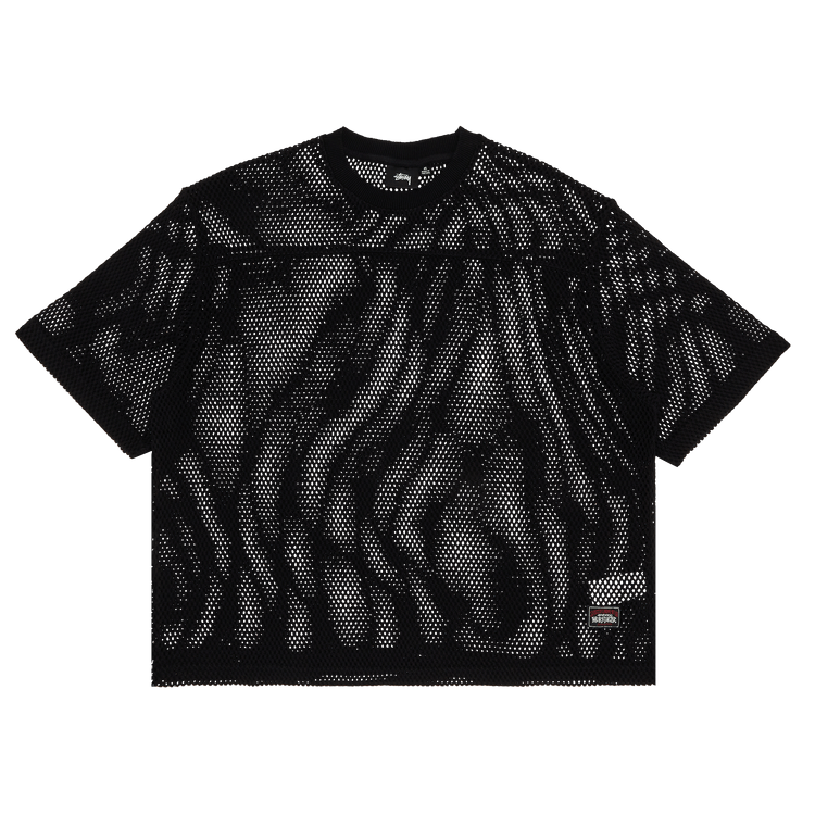 Tシャツ・カットソー [NICEGHOSTCLUB]FFATS LAYERED MESH TEE_CHARCOAL(NG2FMFT586A ffats layered mesh tee[charcoal] - niceghostclub