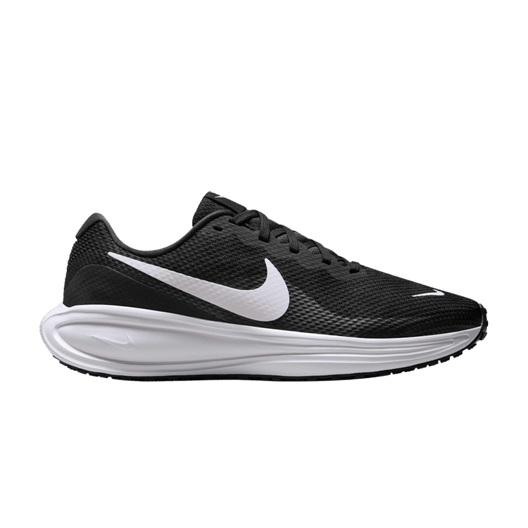 Nike Revolution 8 Black White (Wide) (Women's)