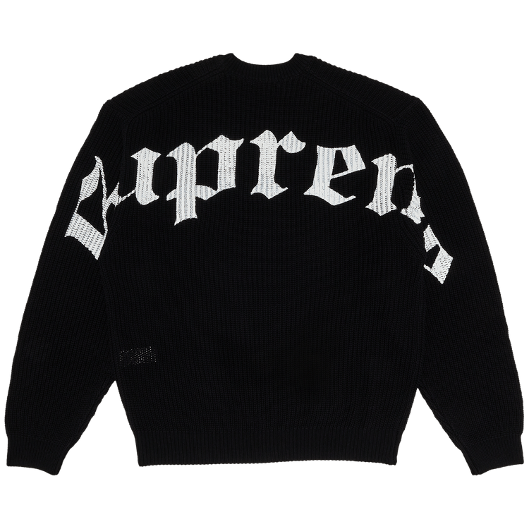supreme Money Sweater Black Lサイズ Supreme Fuck Money Sweater (FW24) - $158