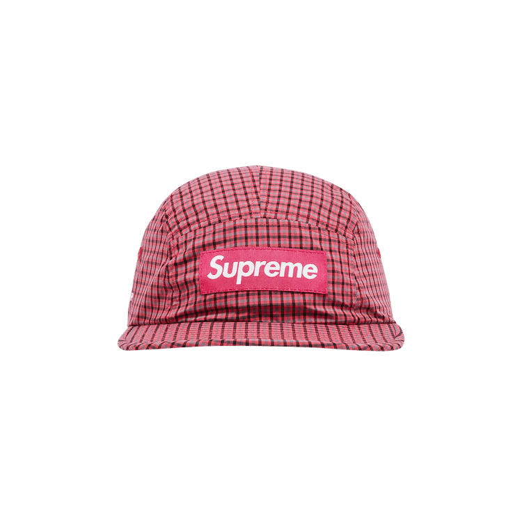 Buy Supreme x Cordura Plaid Camp Cap 'Red' - SS25H21 RED | GOAT