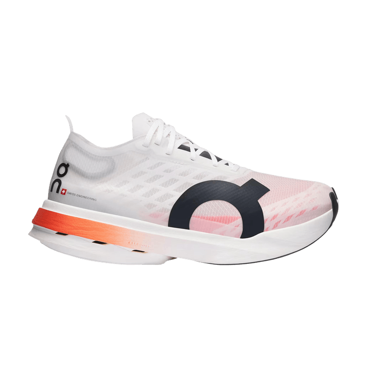 On Running Cloudboom Strike White Black Orange (Women's)