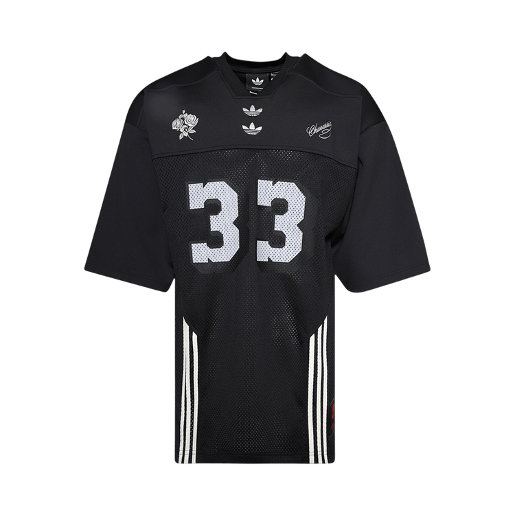 Buy adidas x Willy Chavarria Football Jersey 'Black' - JV6421 | GOAT