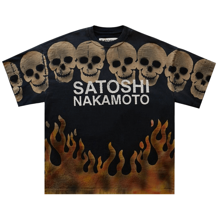 ジムフィータス85’s来日／T-Shirts+驚愕ソノシートset Buy Satoshi Nakamoto Lost Boys Tee 'Black' - SN25TE011 | GOAT
