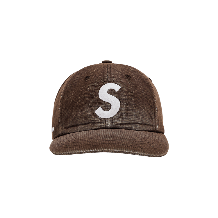 Buy Supreme Cordura Denim S Logo 6-Panel 'Brown' - SS25H90