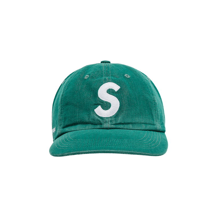 Buy Supreme Cordura Denim S Logo 6-Panel 'Green' - SS25H90