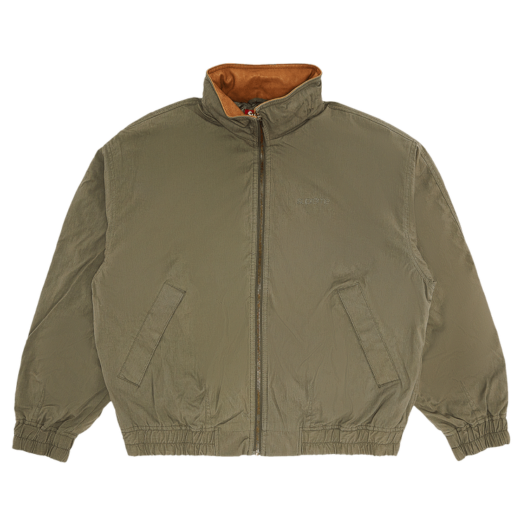 ジャケット・アウター Supreme Leather Collar Utility Jacket s Supreme Leather Collar Utility Jacket (SS25) - $298