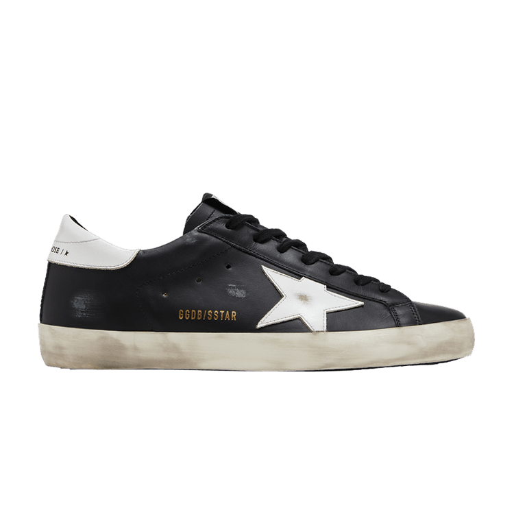 Golden Goose Black Super-Star Sneakers