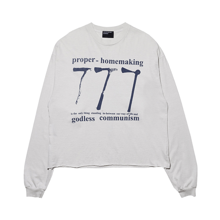 Buy Enfants Riches Déprimés 777 Long-Sleeve T-Shirt 'Faded White