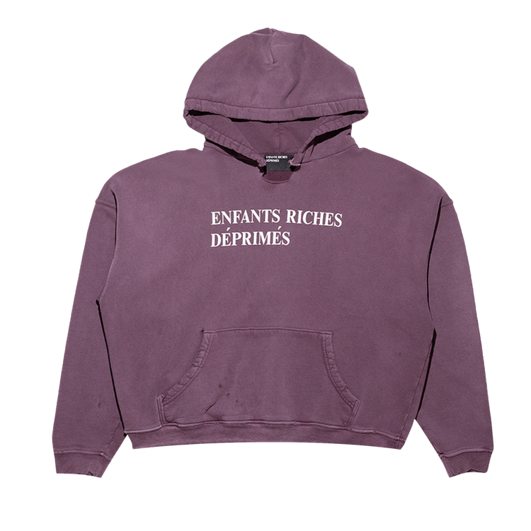 Buy Enfants Riches Déprimés Classic Logo Hoodie 'Mud Red' - 020