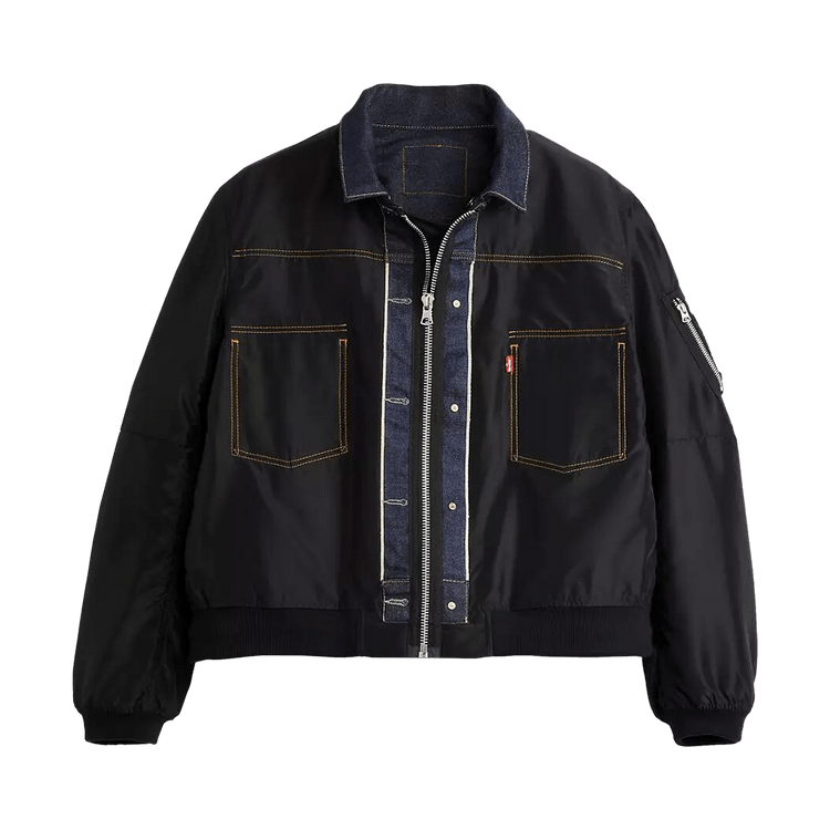 Buy Levi's x Sacai Denim x Nylon Twill Reversible Blouson