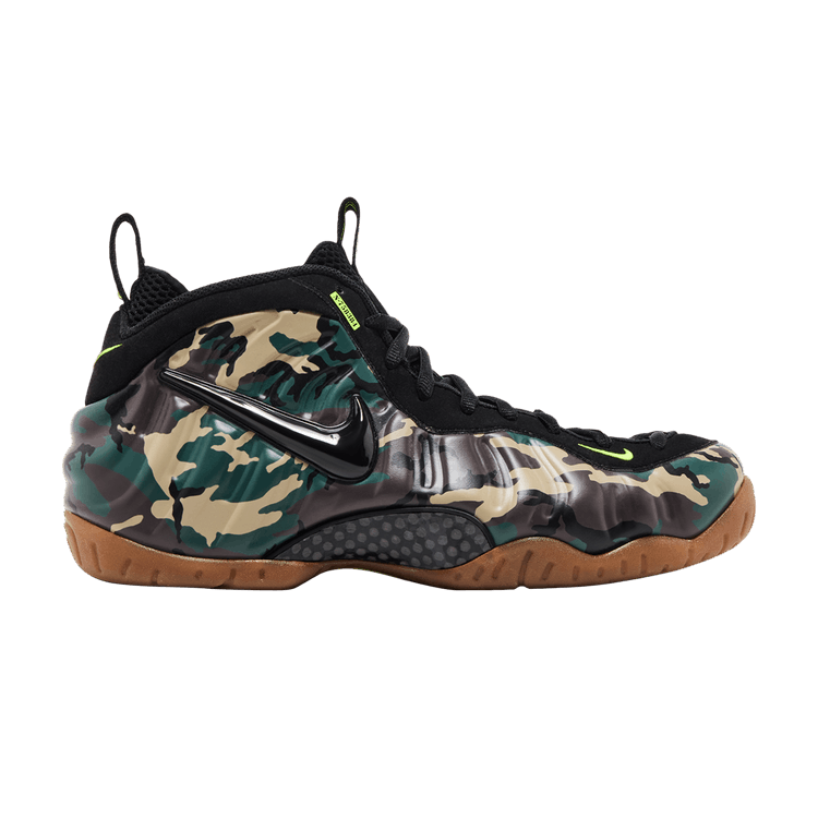 Buy Nike Air Foamposite Pro Prm Le 'Green Camo' - 587547 300 | GOAT