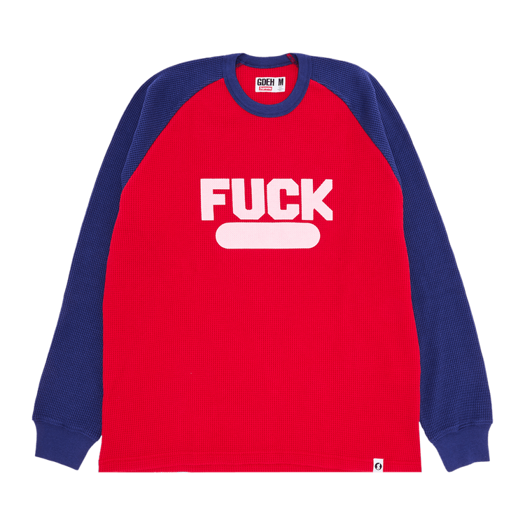 supreme × goodenough thermal L Buy Supreme x Goodenough Thermal 'Red' - SS25KN57 RED | GOAT