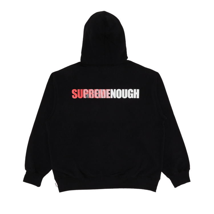 Supreme®/GOODENOUGH Hooded Sweatshirt L Supreme GOODENOUGH Hooded Sweatshirt Black Men's - SS25 - US