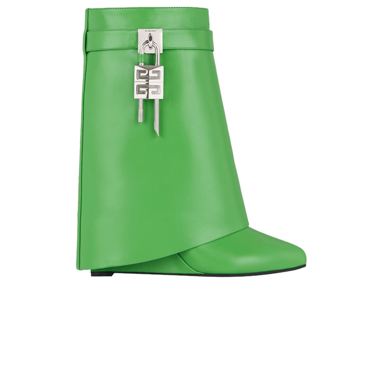 Buy Givenchy Wmns Shark Lock Biker Ankle Boot 'Absynthe Green