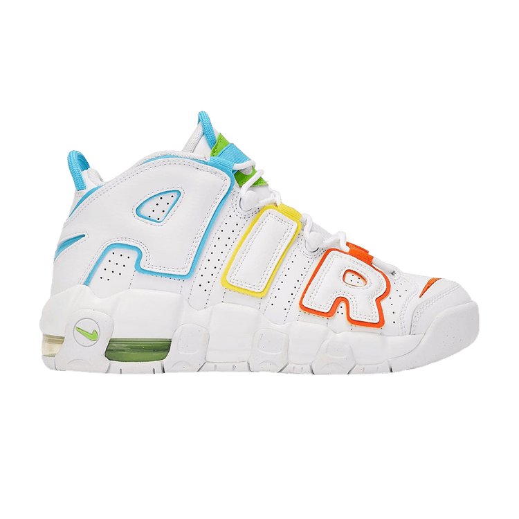 Buy Nike Air More Uptempo PS 'White Rainbow' - FJ4625 100 | GOAT