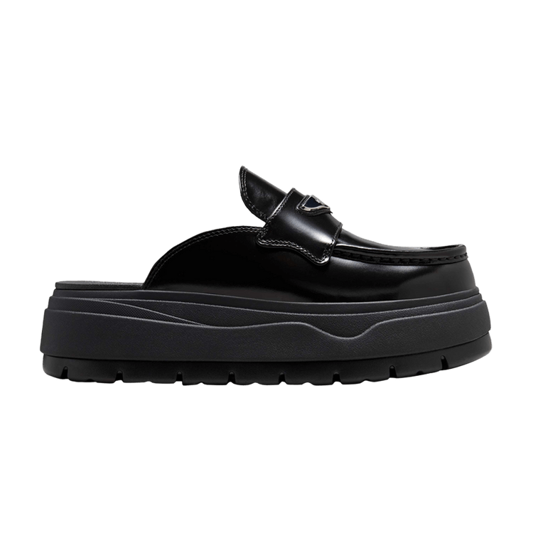 Jordan Mule Black Metallic Silver (Women's)