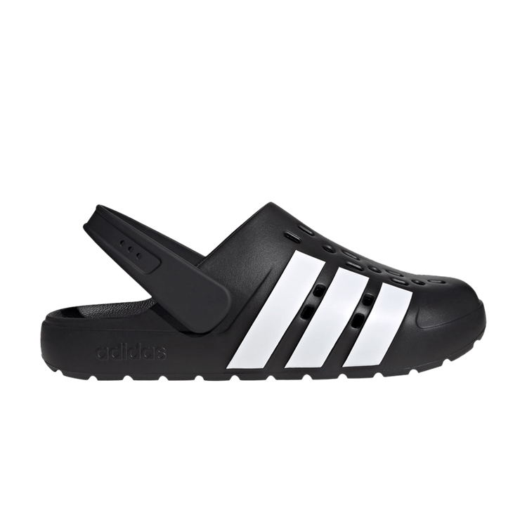 Buy Adilette Clog 2.0 'Black White' - JQ8058 | GOAT UK