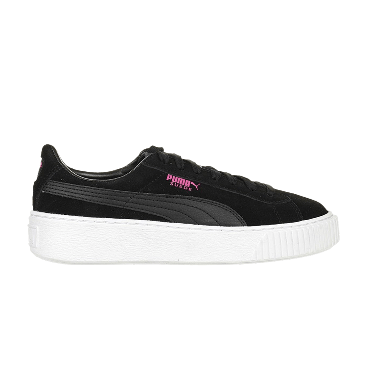 PUMA Suede Platform Jr Casual Shoes Black