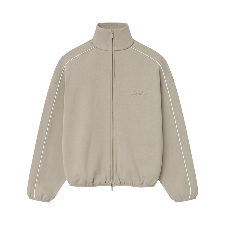 国内発送☆FEAR OF GOD☆CLASSIC FIT FLEECE ZIP UP/JET BL Fear Of God Essentials メンズ フーディ & ジップアップ