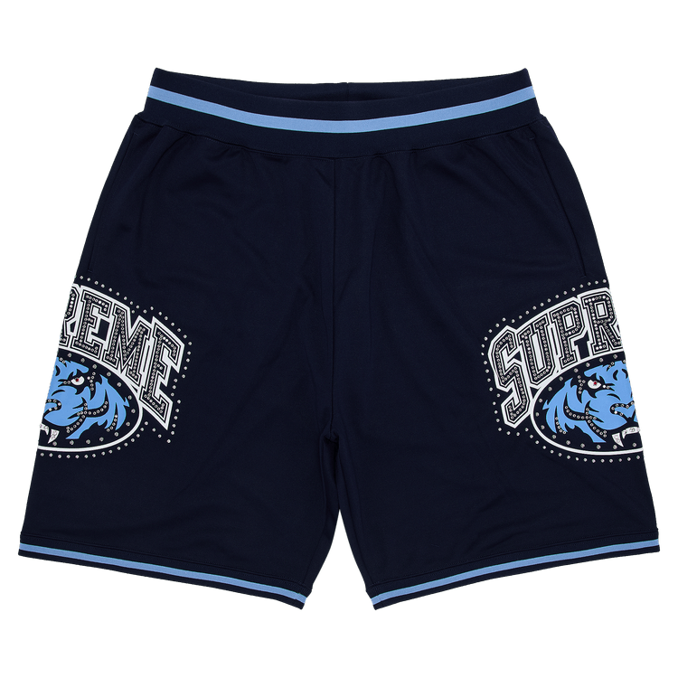 Buy Supreme Studded Basketball Short 'Navy' - SS25SH36 NAVY