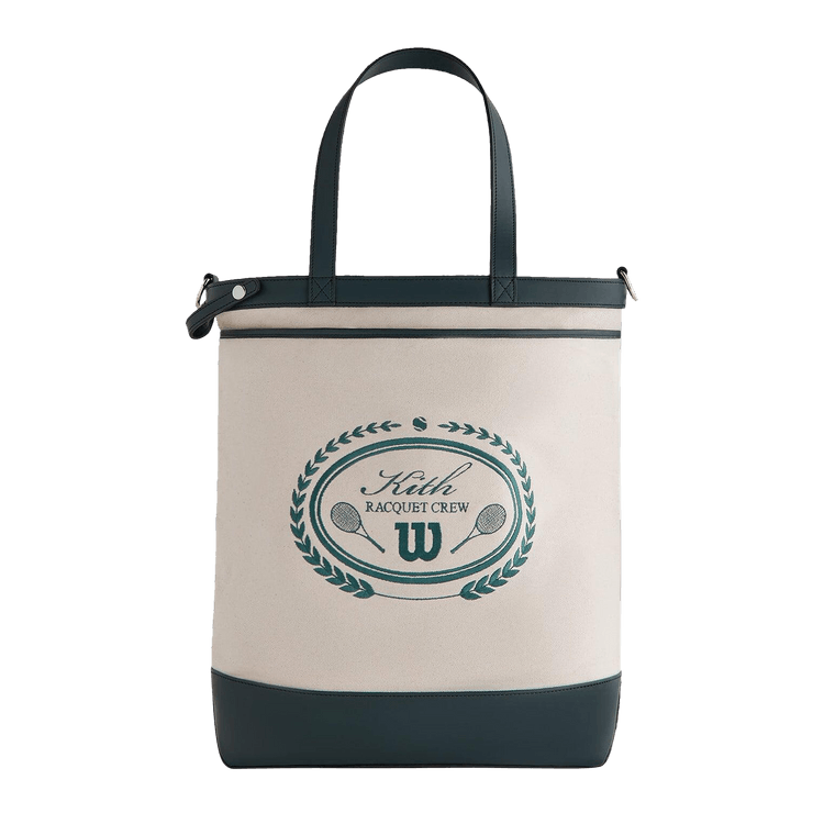 Buy Kith x Wilson Do All Leather Trimmed Canvas Tote 'Stadium