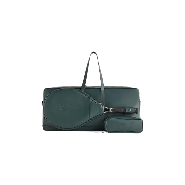 KITH × WILSON テニストートバッグ Kith x Wilson Do All Leather Trimmed Canvas Tote Stadium