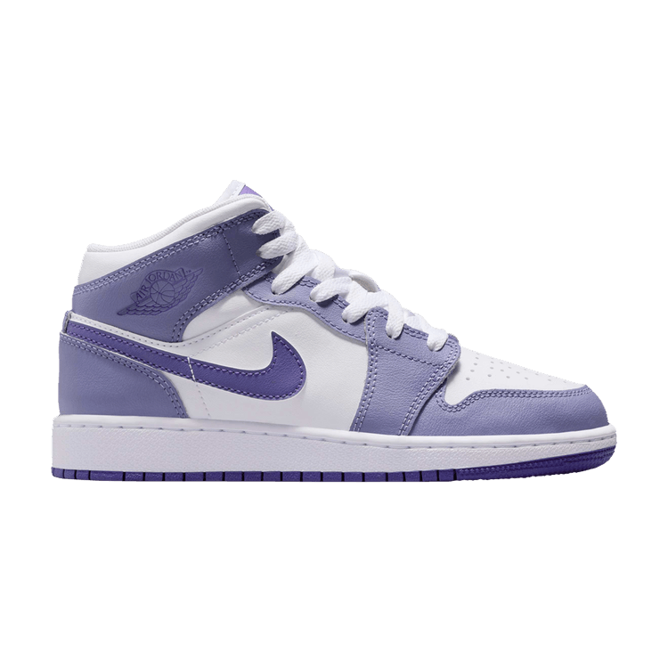 Jordan 1 Mid Dusty Amethyst White Court Purple (GS)